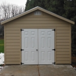 6' wide double doors